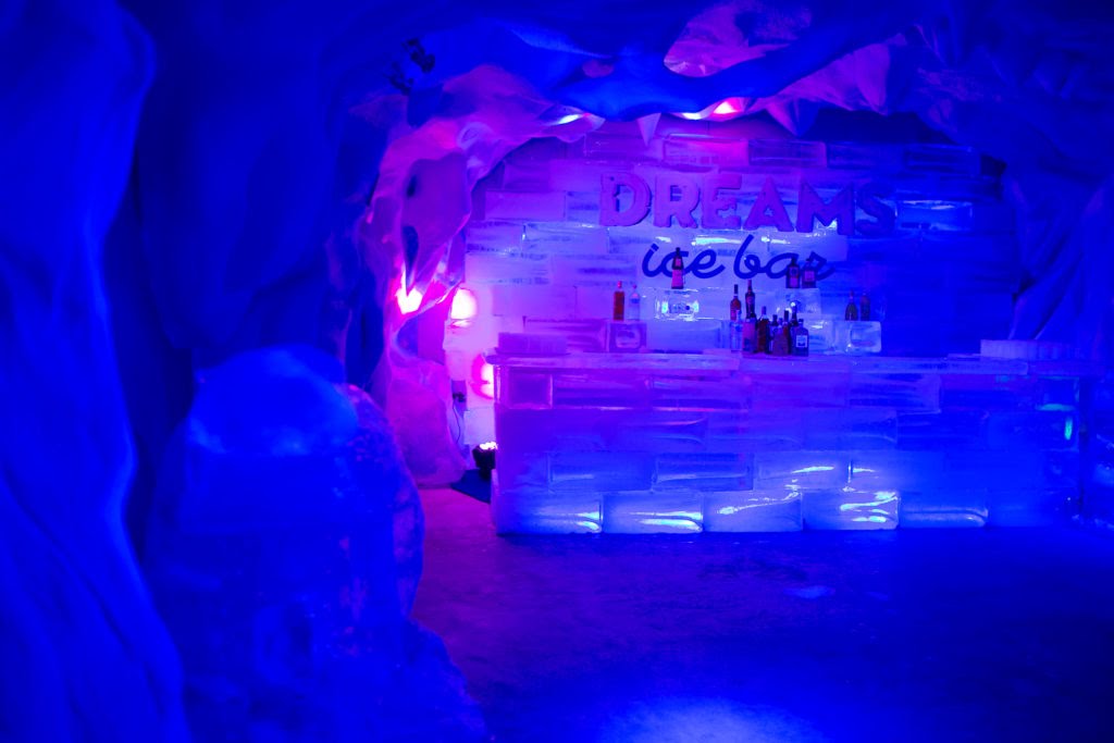 O Dreams ice bar recebeu - Dreams Park Show Foz do Iguaçu